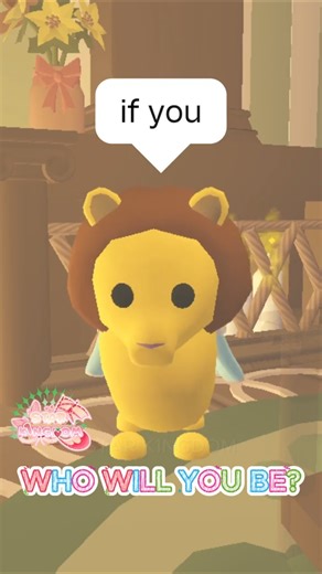 Who will you be in Adopt me ...💛 #adoptme #roblox