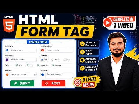 M2-R5 Web Designing & Publishing Full Course 2026 | O Level Complete Syllabus | HTML CSS