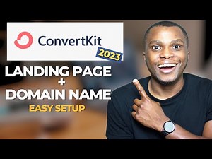 How to Setup Convertkit Landing Page & Connect Domain Name | Convertkit tutorial for beginners