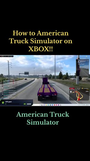 How to Play American Truck Simulator on XBOX!!