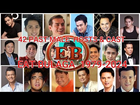 42 Former Eat Bulaga Male Hosts/Cast: 1979-2024