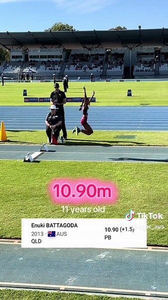 Triple Jump Nationals: Under 14 Girls Highlights