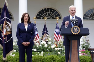 Biden unmasks — and marks a political milestone