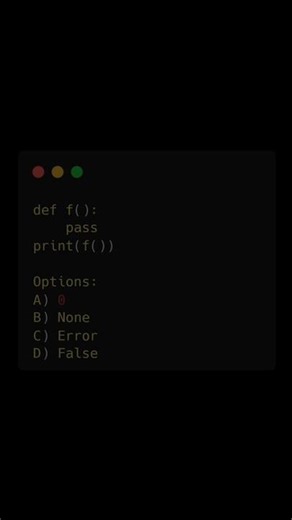 ‎Python Function Return Quiz 🧠