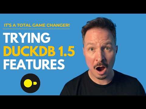 DuckDB 1.5: My First Time Trying the New CLI (Colors, Pager, VARIANT type)