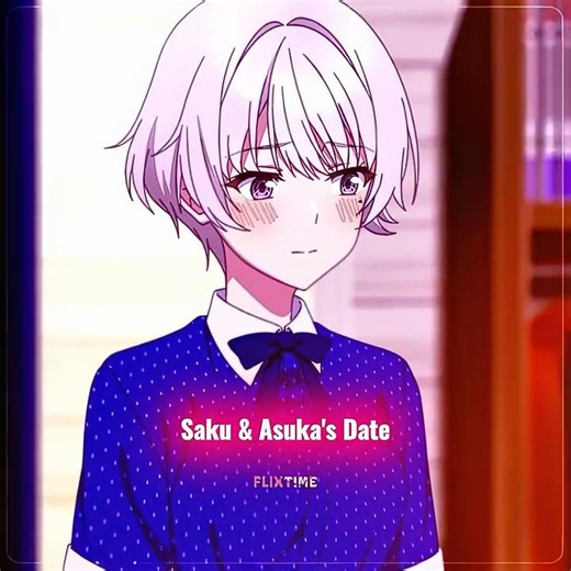 ✩Saku And Asuka's Date ❤️ | Chitose Is in the Ramune Bottle Part 2 Episode 1 #anime #chiramune