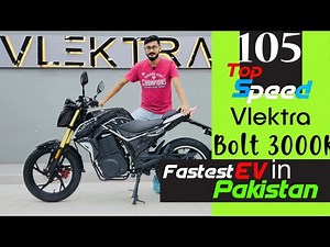 Vlektra Bolt 3K review | Fastest Electric Bike in Pakistan? Full review and mileage test