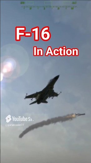 Arma 2: GLT F-16 Destroying T-72 with Guided Missiles