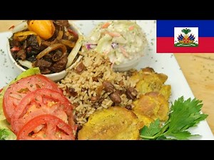 LET'S MAKE 🇭🇹 FRIED PORK (GRIOT )RICE & BEANS (Diri ak Pwa) | NATIONAL DISH | HAITIAN VEGAN