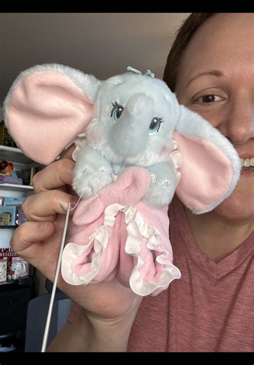 Disney Babies Dumbo Plush Keychain from Japan
