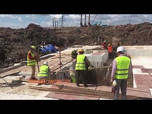 Rebar Installation Pile cap of tower Crane 8T [Terminal Building]- Part 01