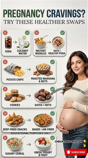 Pregnancy craving made healthier easy swaps