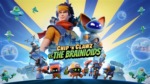 Strategy action game Chip ‘n Clawz vs. The Brainioids announced for PS5, Xbox Series, and PC