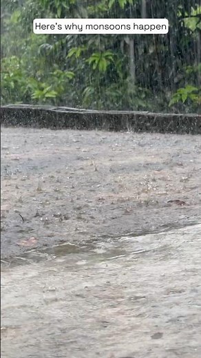 What Triggers Monsoons Every Year? #monsoon #science #physics #scienceexplained #sciencefacts