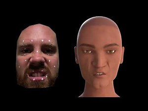 Face Motion Capture Test - Basic Facial Expression