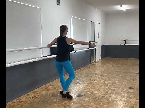 RAD Grade 5 Ballet ronds de jambe a terre and battements fondus