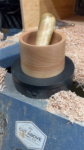 Mortar and Pestle #Woodturning #MortarAndPestle #RealTimeTurning #woodturningprojects