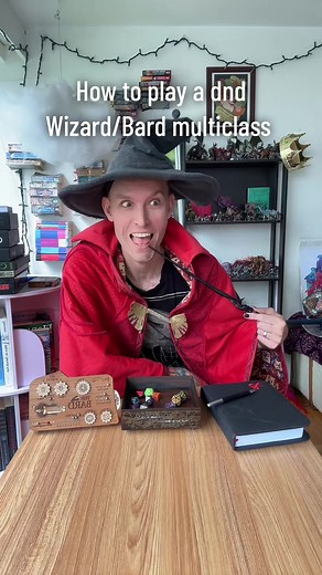 How to play a Wizard/Bard multiclass in dnd ✨ IB: @Chezaidan #dnd #dnd5e #ttrpg #dungeonsanddragons #dndtiktok #dndtok