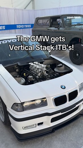 Sick ITB setup on the GMW from @reduxracing #bmw #gmw #ls #itb #custom #sema #cars #e36 #fabrication #lsswap | PDX VERT
