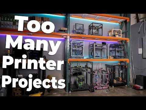 I'm Fixing Every Broken 3D Printer I Own! - RepRap Rehab 01