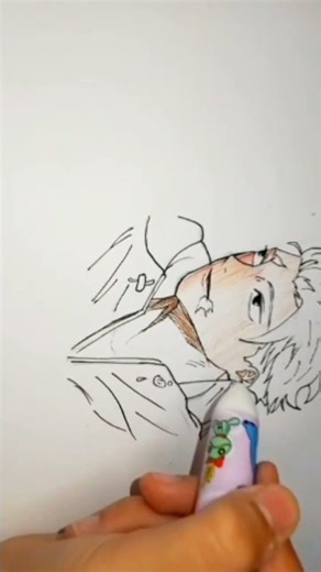 drawing modulo yuji 🥶😱 (tutorial)