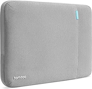 tomtoc 360° Protective Tablet Sleeve for iPad Pro 11-inch (M5/M4/4th/3rd/2nd/1st Gen) 2025, iPad Air 11-inch (M3/M2) with Magic Keyboard/Smart Keyboard Folio, 11 iPad, Water-Resistant Tablet Case