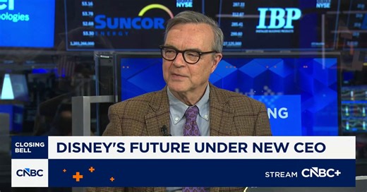 Disney has to succeed in its CEO transition this time, says WSJ's Jim Stewart