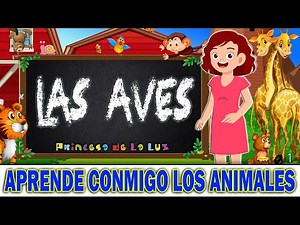 ¿QUÉ SON LAS AVES? 🐥 Curiosidades De Los ANIMALES 🐾 VÍDEOS EDUCATIVOS Para NIÑOS 🧠 APRENDE CONMIGO