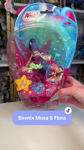 Unboxing my Musa and Flora Sirenix figures 🌊 I really wish these were easier to find!!! 💙 winx club, winx sirenix, winx season 5 figures, winx collector, winx merchandise #winxclub #winxdolls #winxsirenix #винкс