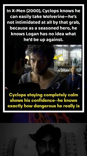 X-Men (2000) – Cyclops Confidently Faces Wolverine! 😎⚡