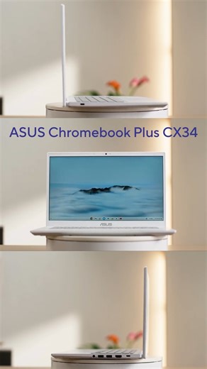 Patirkite produktyvumą stulbinančiai aiškiai su „ASUS Chromebook Plus CX34“. Jo „Full HD“ jutiklinis ekranas ir trijų pusių „NanoEdge“ dizainas užtikrina įtraukiantį vaizdą, puikiai tinkantį darbui ar pramogoms bet kur.  https://asus.click/CX3402design_fb_video #ASUSEducation #EducationLaptop #ChromebookPlus #CX34 | ASUS | Facebook