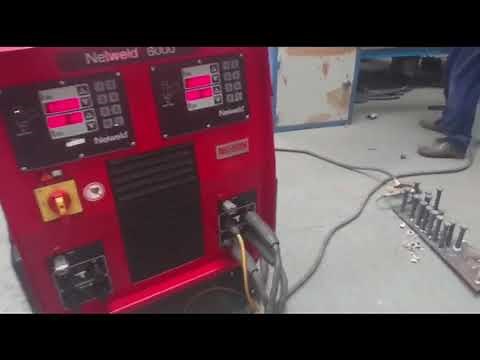 Nelson Nelweld 6000 Drawn Arc Stud Welder Function Test