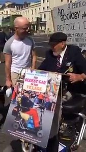 43K views · 2.5K reactions | Jimmy met The Oldest Gay In The Village on Brighton seafront recently! JS HQ. | Jimmy Somerville | Facebook