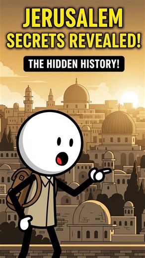 Jerusalem’s Hidden Past Exposed 😳 #Jerusalems #HiddenHistory #HistorySecrets #AncientMysteries