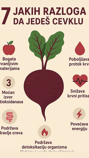 Zašto je dobro da jedeš cveklu #cvekla #ishrana #zdravlje | Lekovito Zdravo