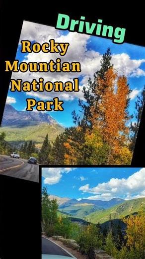 Driving in Rocky Mountian National Park "Always Remember US This Way" #scenicdriving #nature #park