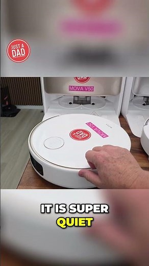 V50 Robot Vacuum: The Quietest Cleaner Tested! #shorts