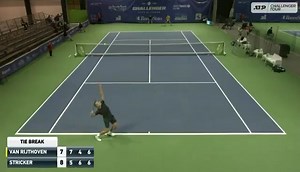 1.3K views · 67 reactions | Ton an !! Und sich mit dem 18-jährigen Dominic Stricker mitfreuen, der gerade zwei Matchbälle abgewehrt, seinen verwertet und erstmals im Viertelfinal eines ATP Challenger Tour Turniers steht!! BRAVO, DOMI! #SupportTheSwiss #BuildTheNextGeneration  @atp challenger tour | Swiss Tennis | Facebook