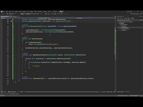 coding file synchronizer