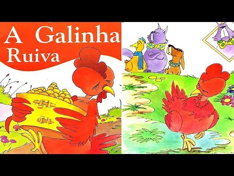 A galinha ruiva - historia infantil narrada / áudio livro / leitura infantil