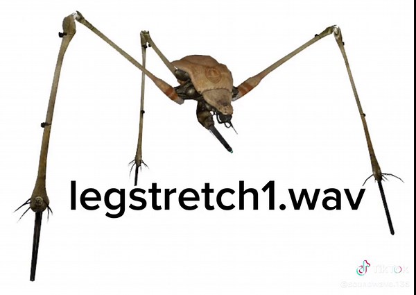 Strider Spider: SkibidiToilet, Half-Life 2 Sound Edits