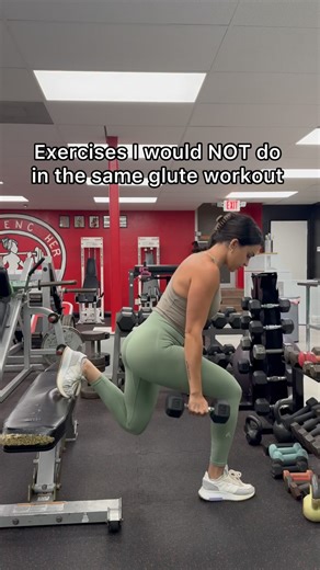 Danielle Webster | BA EX-SCI🧪 + NASM | Believer✝️ on Instagram: "❣️Comment “glute” to get my FREE glute cheat sheet for knowing what movements target different divisions! Let’s talk redundant exercises! I often get asked if you can do split squats, step ups and lunges in the same session… And my answer is, if you essentially want to do the same thing over and over, sure! These movements are all lengthened unilateral movements. They’re quite redundant to do all in one session. Not to mention the