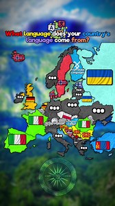 What language does your country’s language come from? 🔠 Ib: waniks.mapping on yt #mapping #mappingmacedonia #language #origination #europe