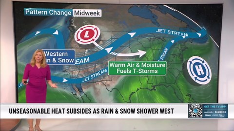 Pattern change brings much-needed rain, snow to the West