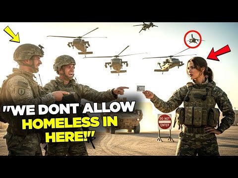 "They Ridiculed Her at the Gate, One Move Later, the Whole Military Base Reported to Her"