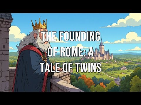 🏛️ The Founding of Rome | Romulus and Remus | Animated History for Kids