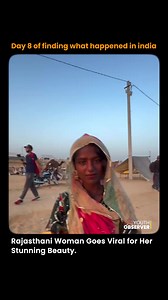 7.8K views · 72 reactions | A Rajasthani woman has captured hearts online with her natural beauty and elegance, drawing comparisons to top models. Her traditional attire and captivating charm have made her a social media sensation, admired by both locals and international tourists. | Youth Observer NEWS | Facebook