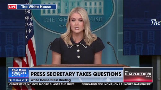 821K views · 55K reactions | "BRING IT ON, GAVIN!" - Press Sec. Karoline Leavitt on his threatened lawsuit. | America's Voice News | Facebook