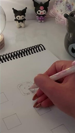 How to Draw Animals Using a Square part 2🐻ASMR Art Tutorial #shorts