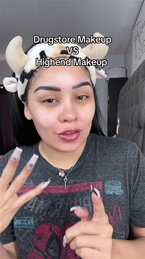 Which side did you like more? Drugstore Products: @Maybelline NY Blur Pore Primer & Grippy Serum Primer @Milani Cosmetics Under Eye Brightner shade Peach @loréal paris usa Faux Brow Pen shade Soft Black True Match Foundation shade W6 Infallible Concealer shade 360 Infallible Pro Filter Light Pink Powder True Match Powder shade W5 True Match Blush shade Subtle Sable @Beauty Creations Cosmetics Contour Stick shade Cocoa Liquid Blush shade Desert Rose Powder Blush shade Caress Me Browmanation Brow 